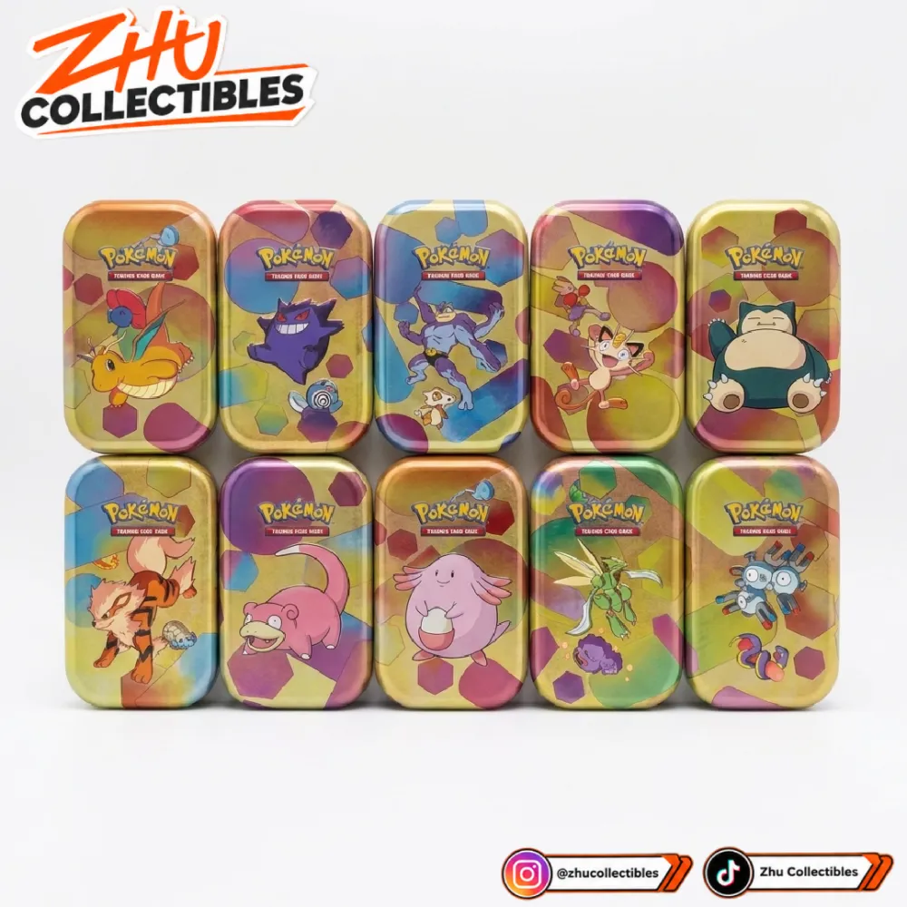 Pokémon TCG: Scarlet & Violet-151 Mini Tin (Slowpoke & Sandshrew)