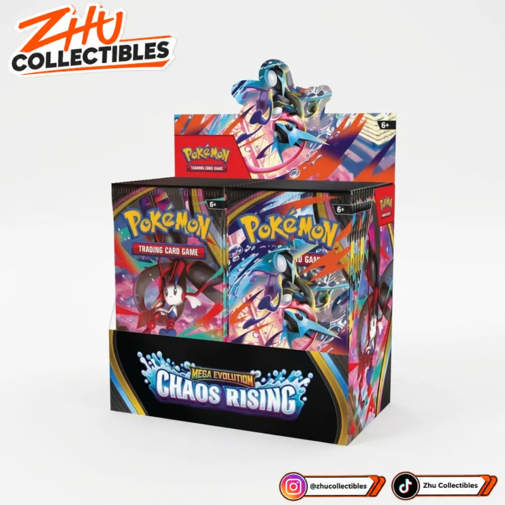 Pokémon TCG Mega Evolution: Chaos Rising Booster Box English – 36 Booster Pack