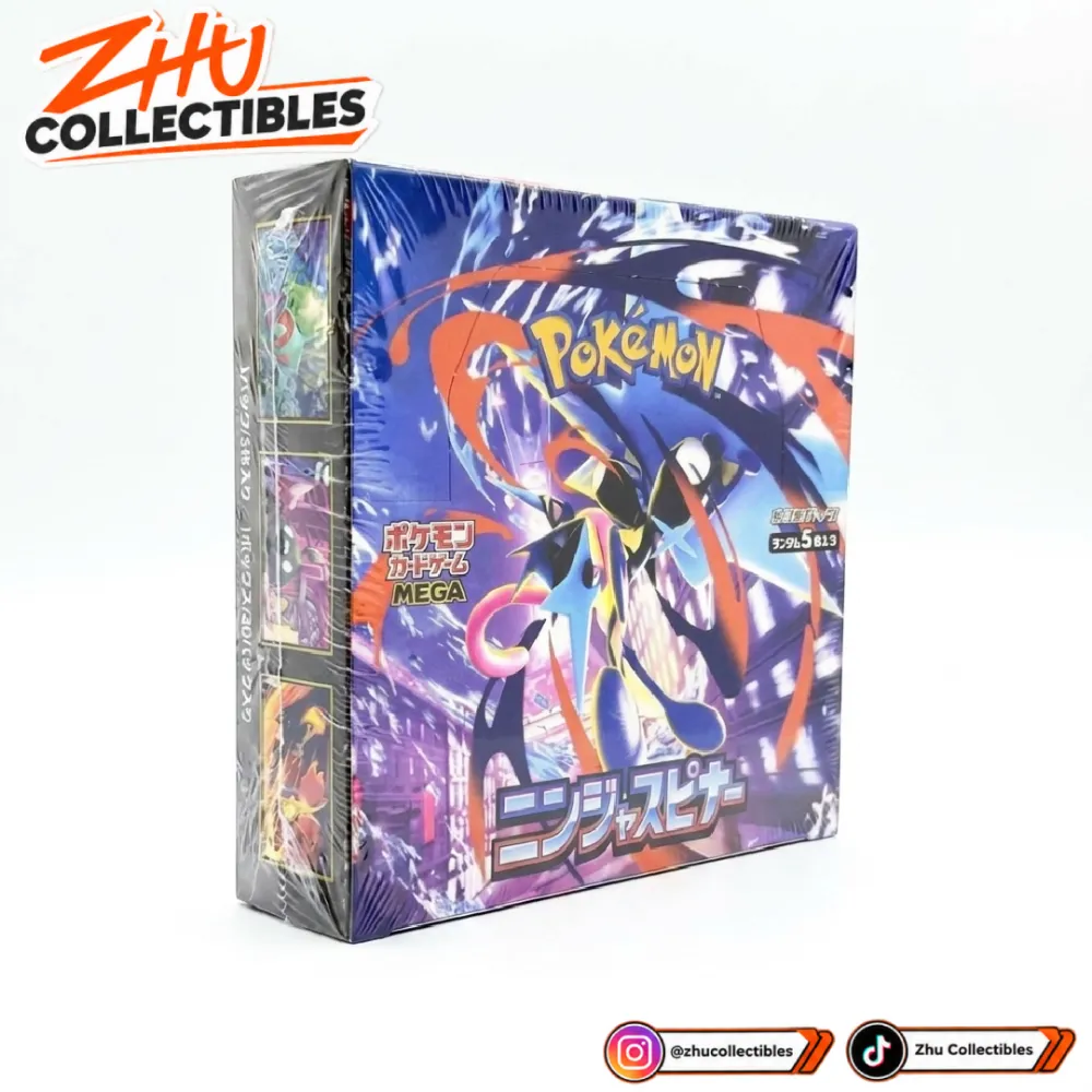 Pokémon TCG Ninja Spinner Booster Box Jepang – Japanese Version Original Sealed