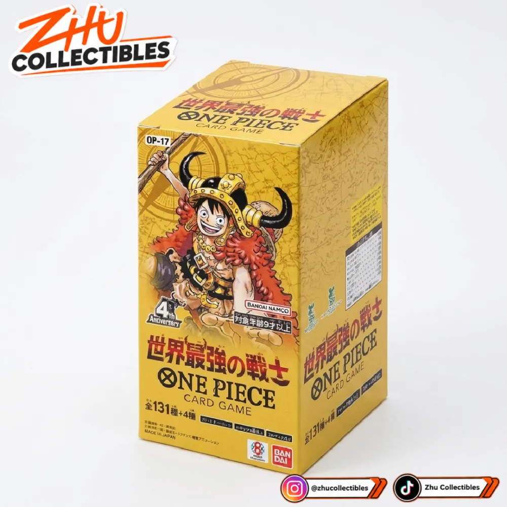 One Piece Card Game OP-17 Booster Box – 24 Booster Pack Original Japanese