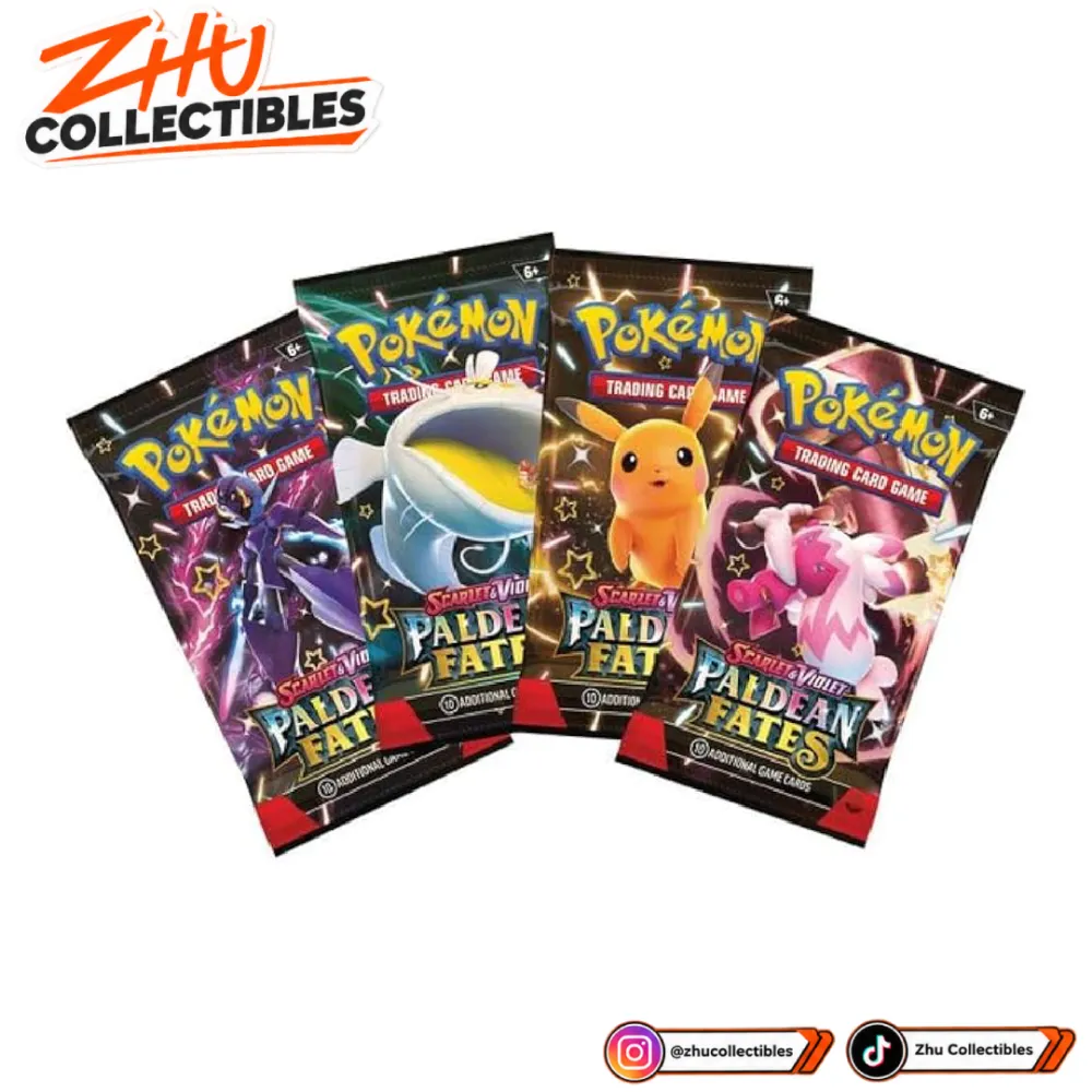 Pokémon TCG Paldean Fates Booster Pack English Original Sealed Loose Pack 1 Pack
