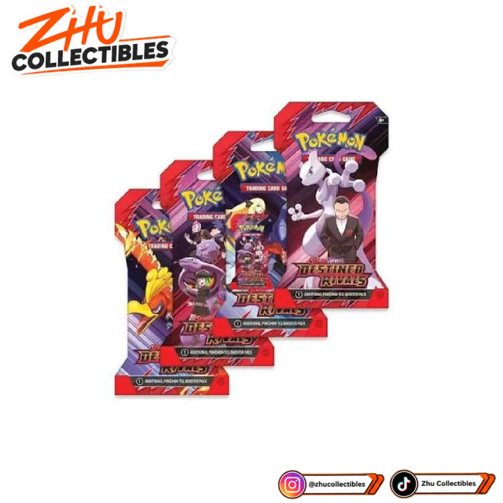 Pokémon TCG Destined Rivals SV10 Sleeved Booster Pack English Original Sealed 1 Pack