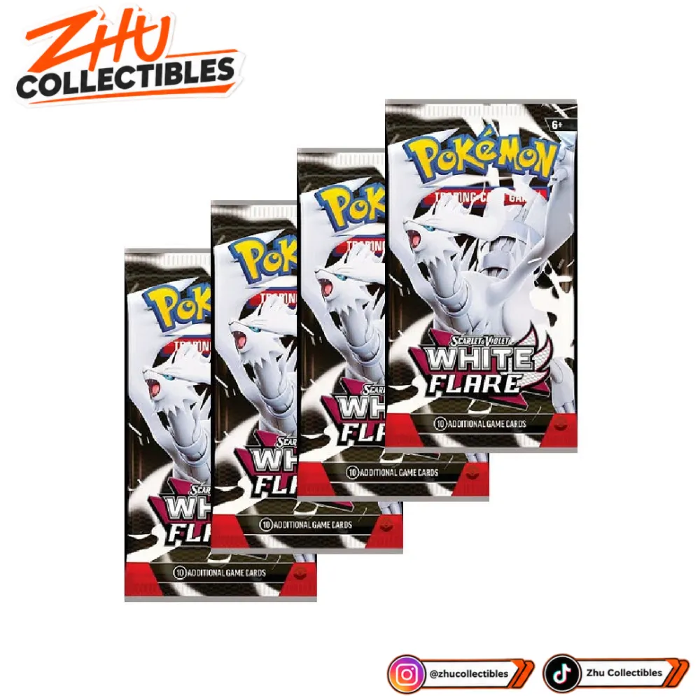 Pokémon TCG White Flare SV11W Booster Pack English Original Sealed Loose Pack 1 Pack