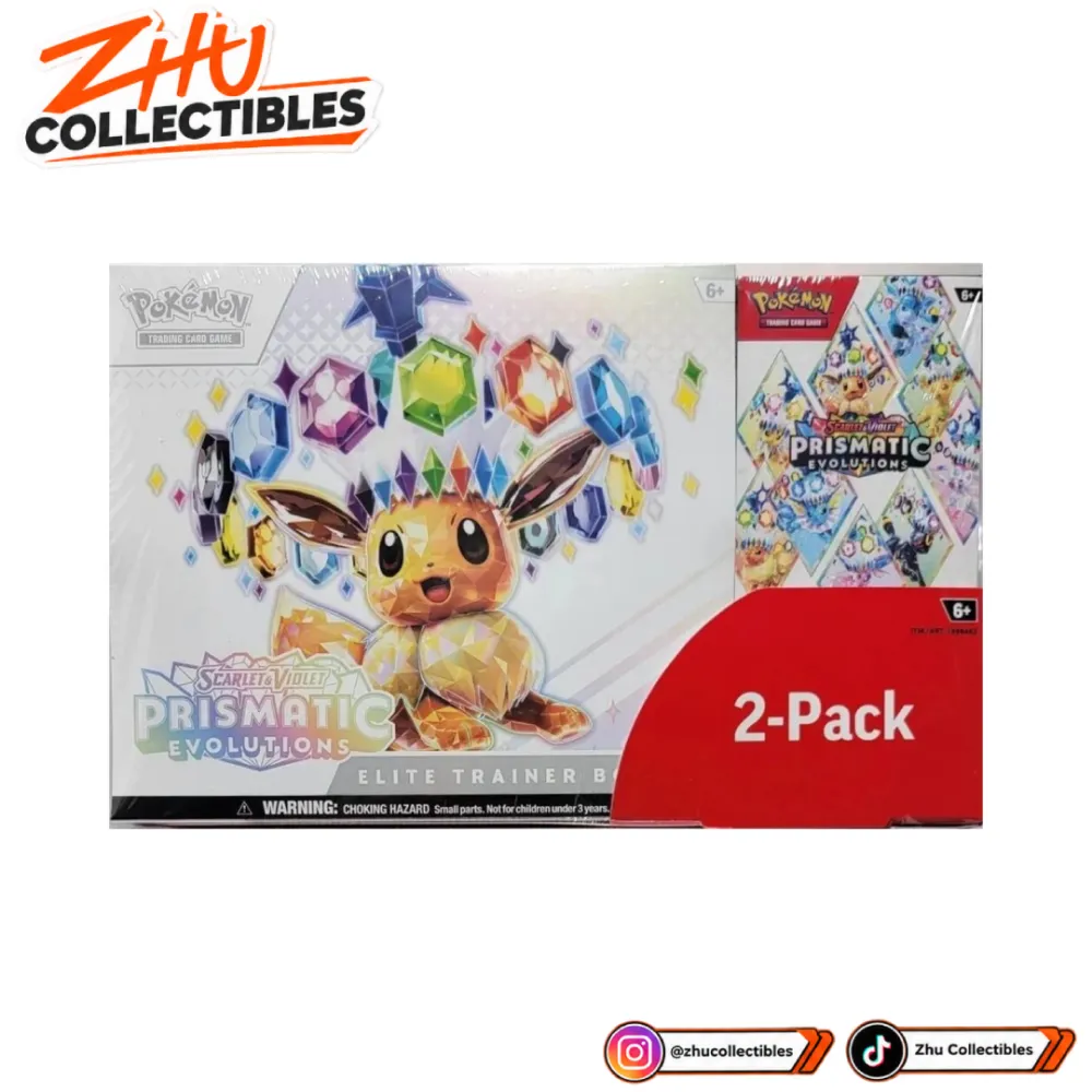 Pokémon TCG Prismatic Evolutions Costco Box ETB English Original Sealed