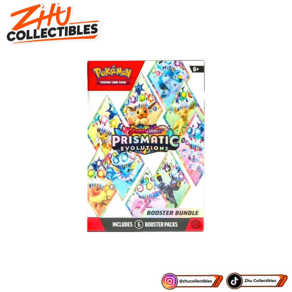Pokémon TCG Prismatic Evolutions English Booster Bundle 2025 Original Sealed