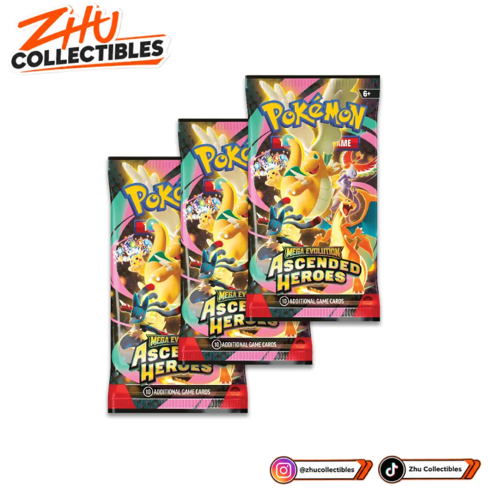 Pokémon TCG Mega Evolution Ascended Heroes Booster Pack English Original Sealed