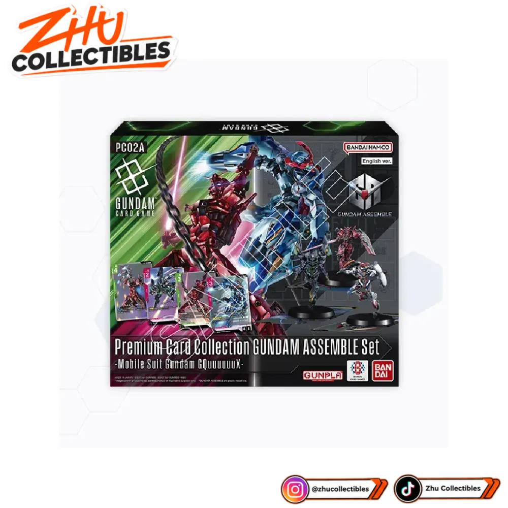 Gundam Assemble PC02A Premium Card Collection Gundam GQuuuuuuX Original Sealed