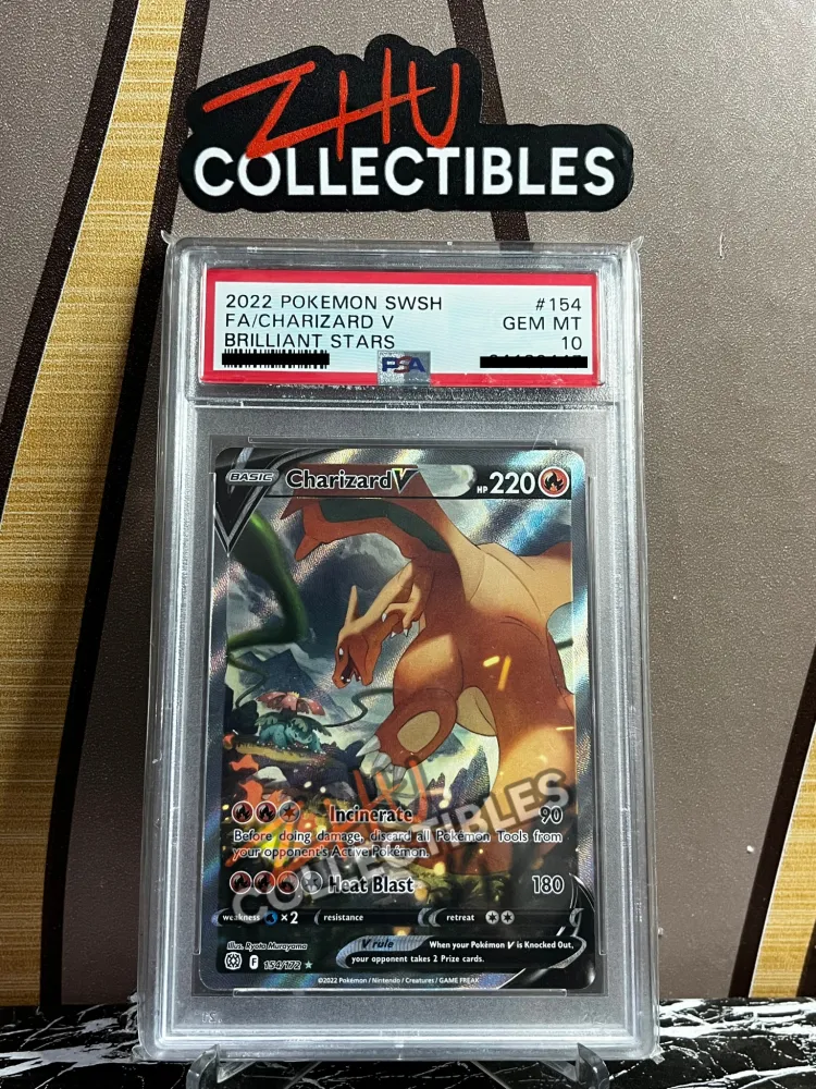 PSA 10 Charizard V #154