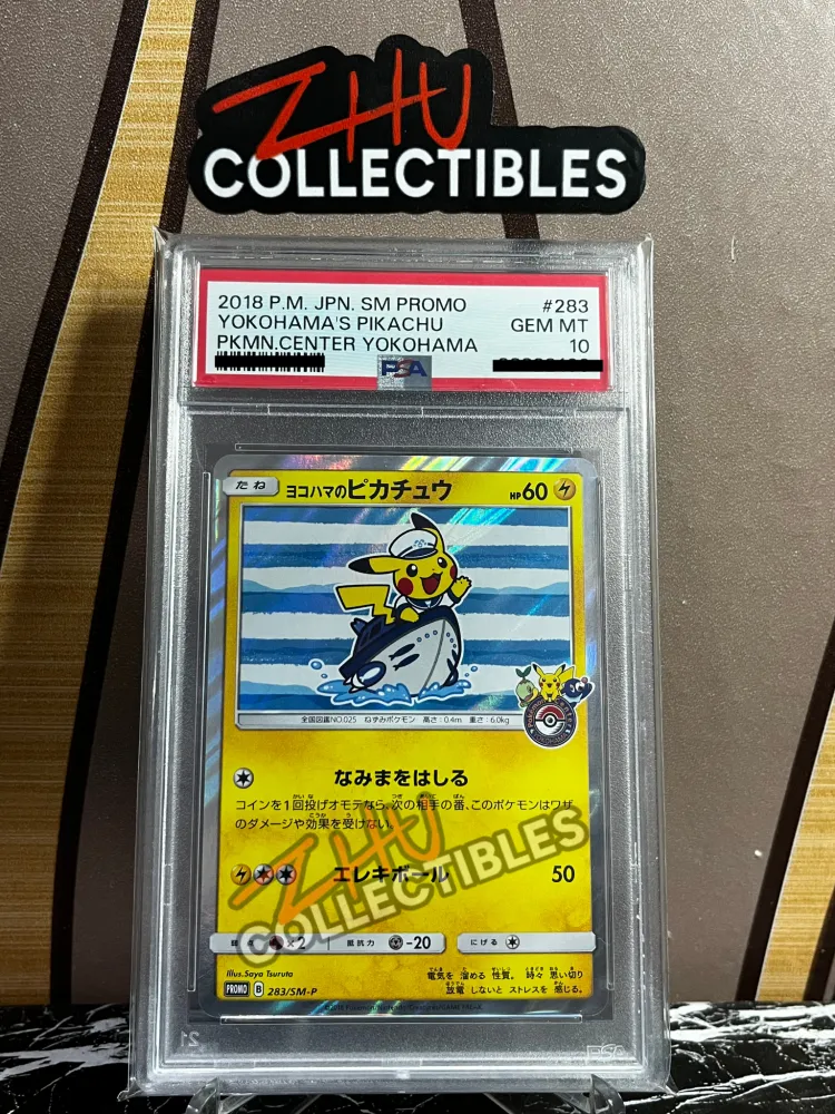 PSA 10 Yokohama’s Pikachu #283