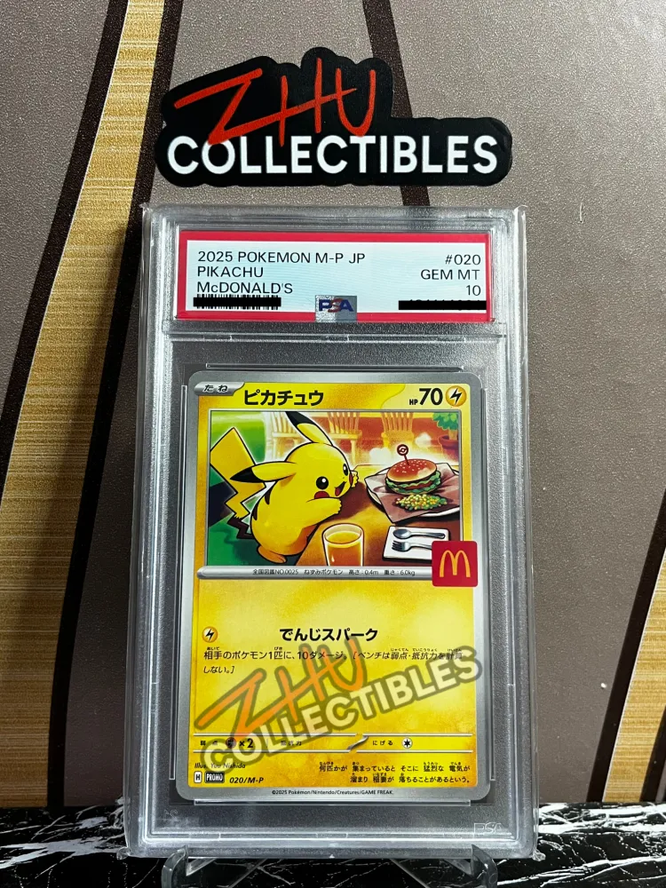 PSA 10 Pikachu #020