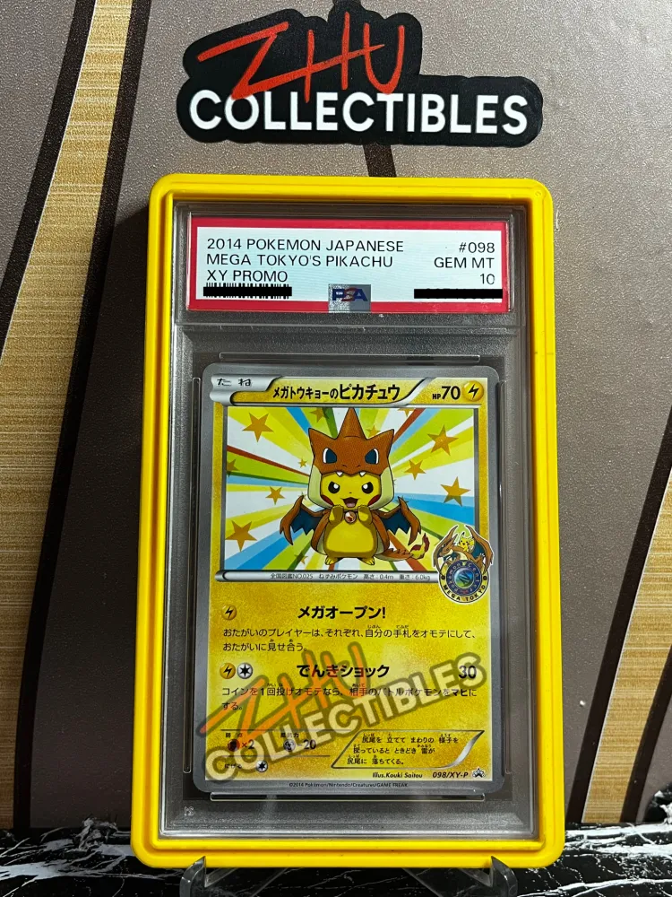 PSA 10 Mega Tokyos Pikachu #98