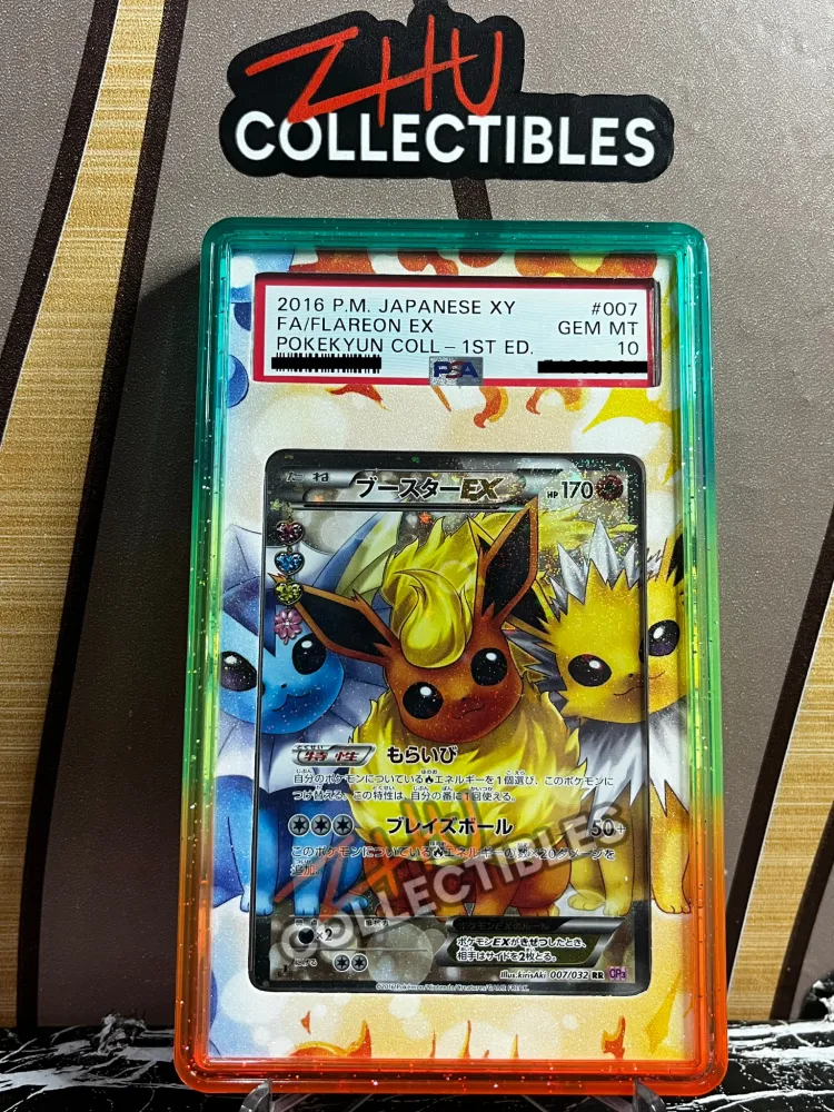 PSA 10 Flareon PokeKyun #007 Jepang