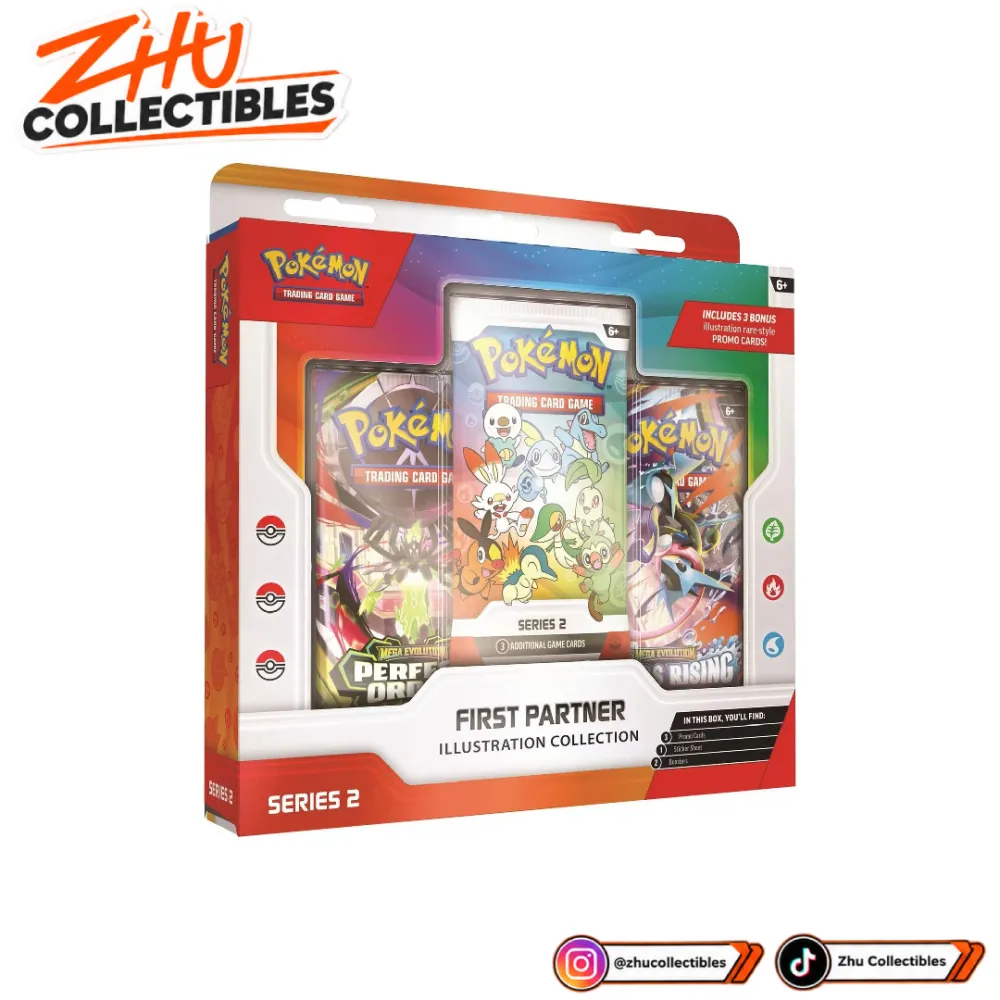 Pokemon TCG First Partner Illustration Collection Series 2 English Original Sealed