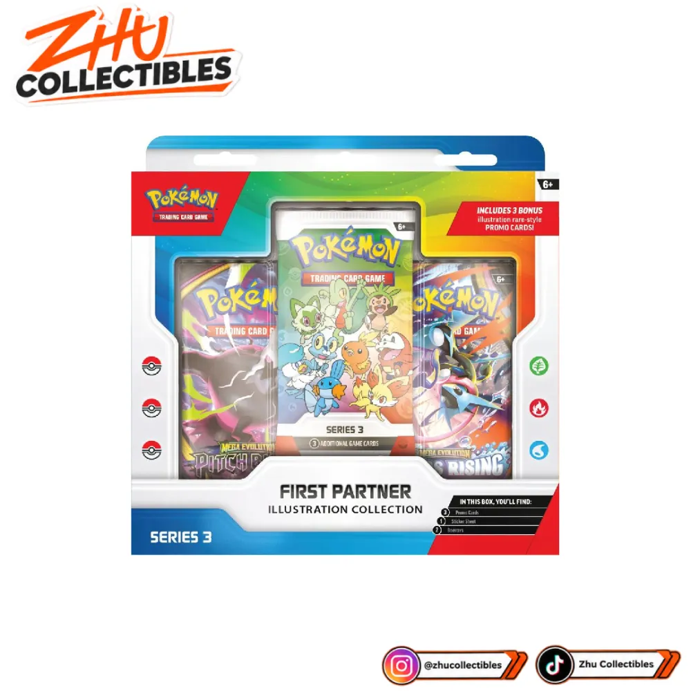 Pokemon TCG First Partner Illustration Collection Series 3 English Original Sealed