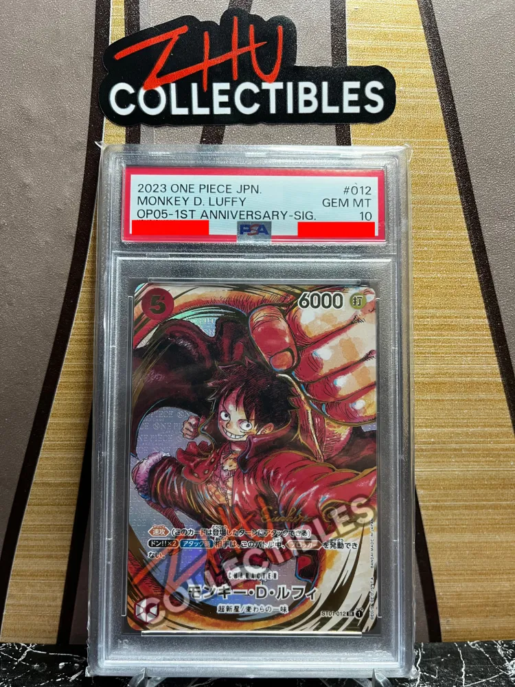 PSA 10 Monkey D. Luffy #012