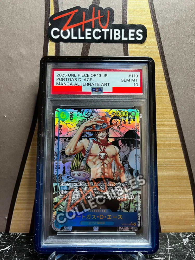 PSA 10 Portgas D. Ace #119